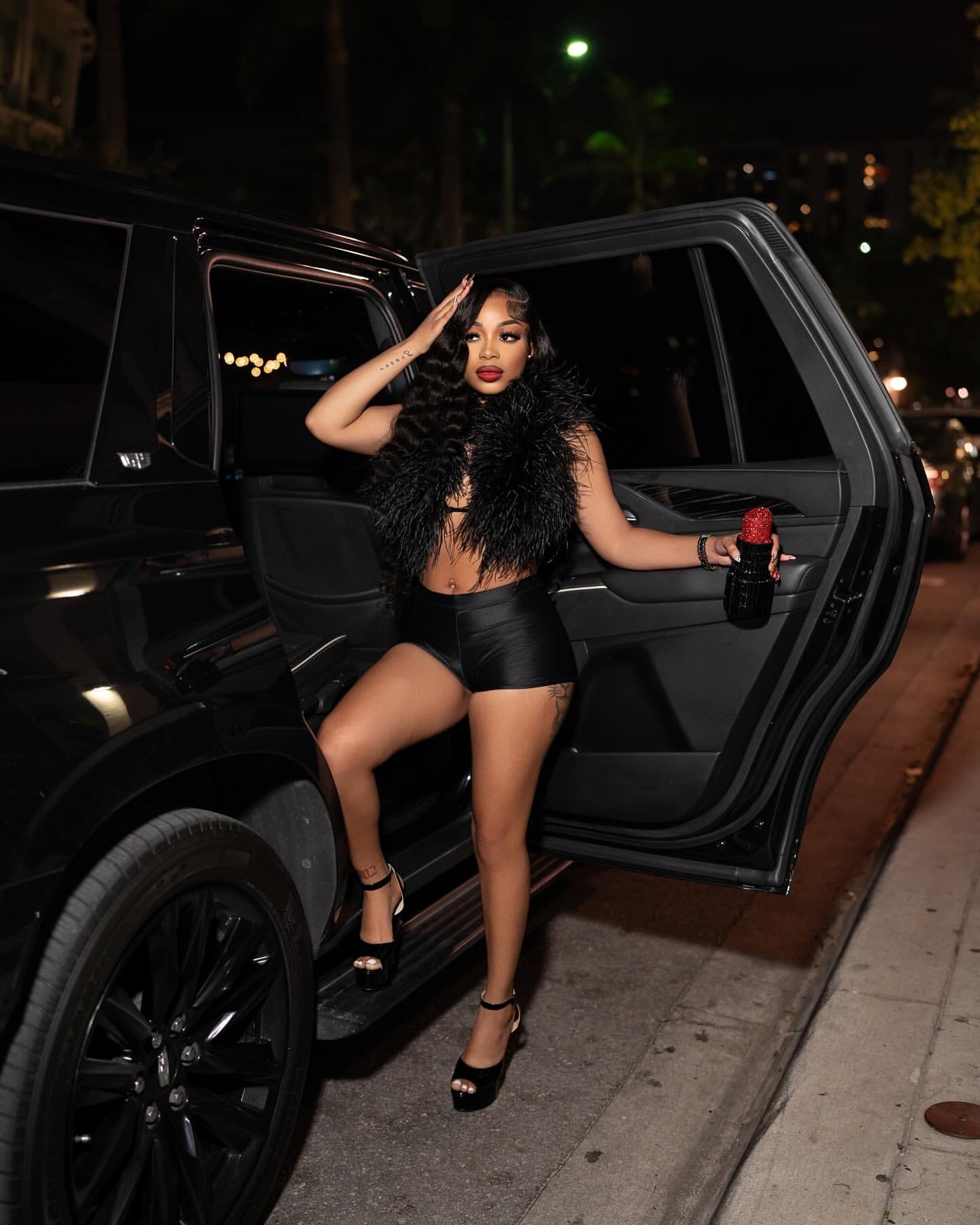 Feather Me Luxe Two-Piece Set image 1