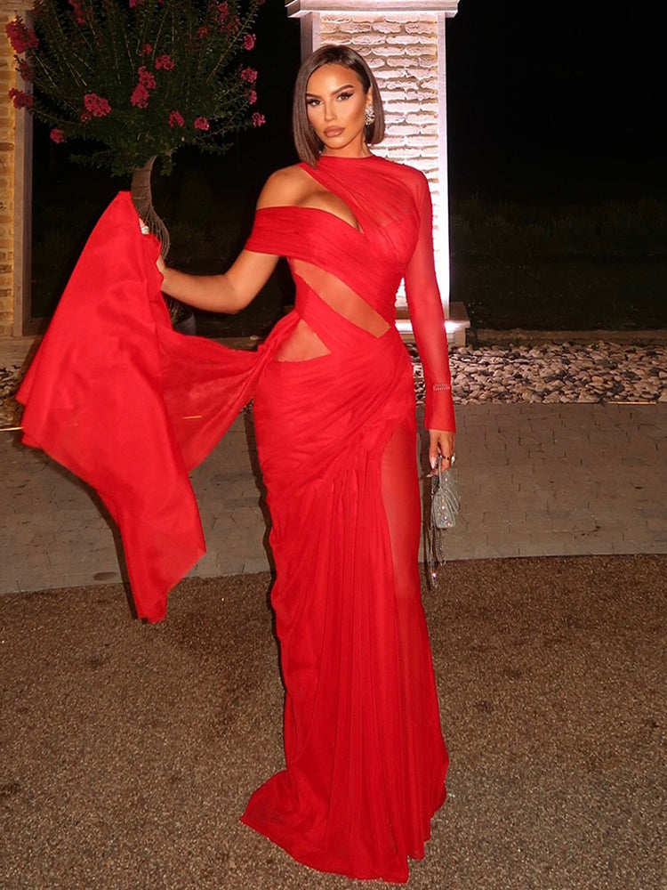 Scarlet Siren Cutout Maxi image 0