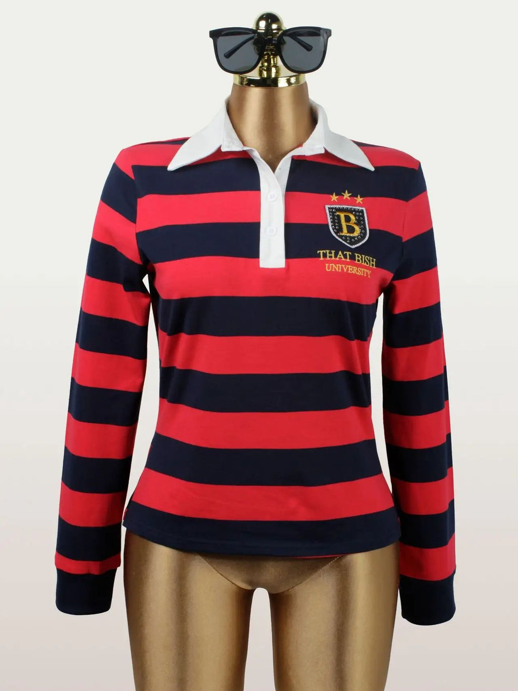 Prestige Prep Striped Rugby Top  image 2