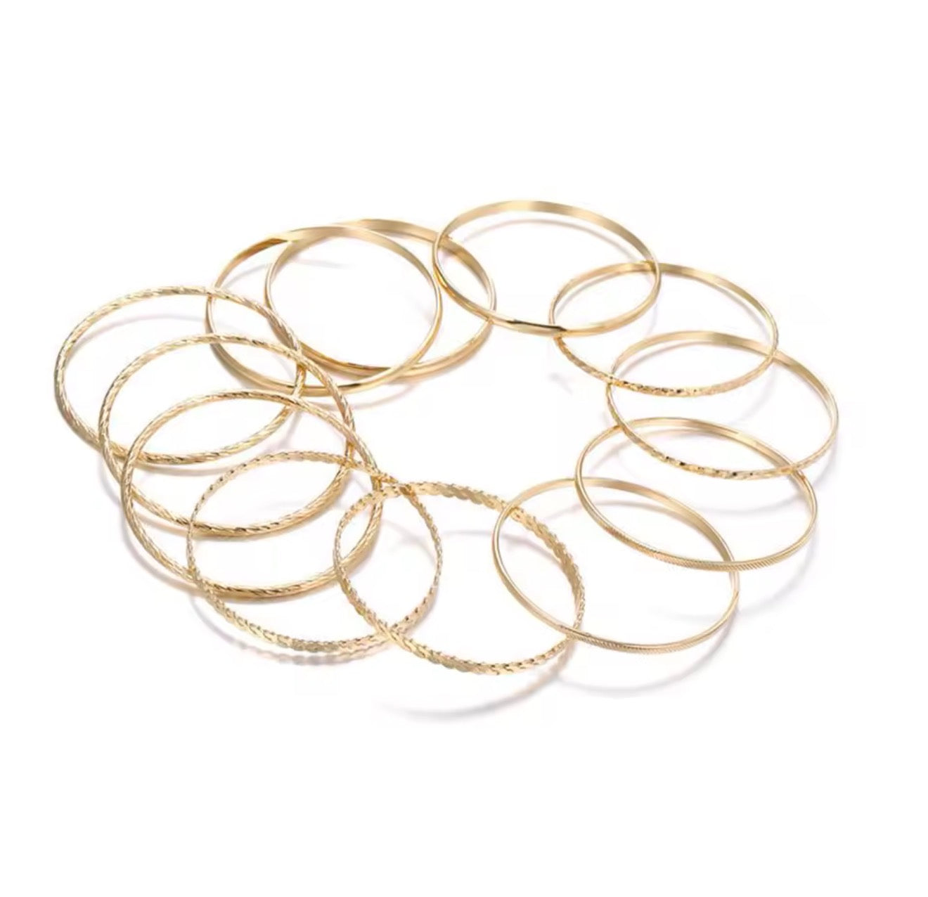 Golden Hour Bangle Set