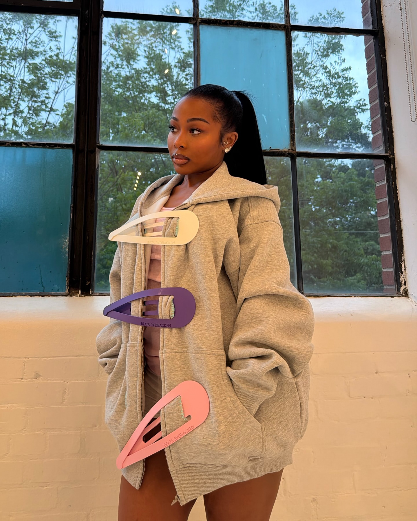 Clip Me Close Oversized Hoodie