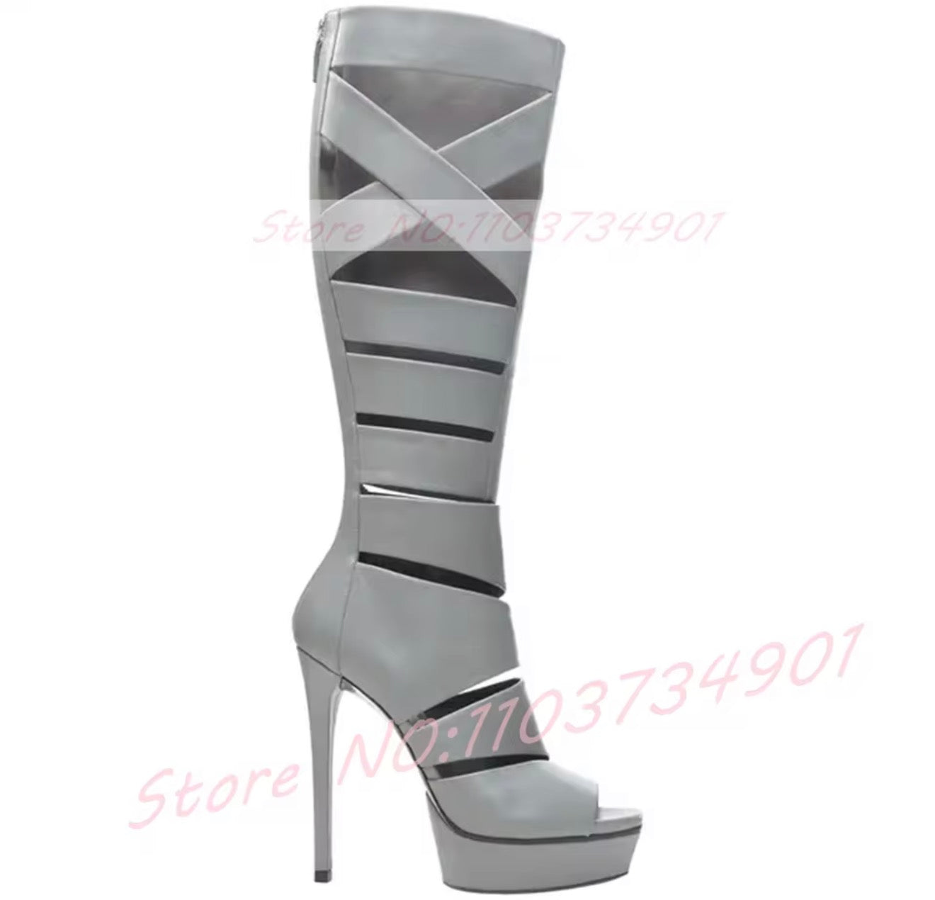 Dominatrix Knee-High Heels image 5