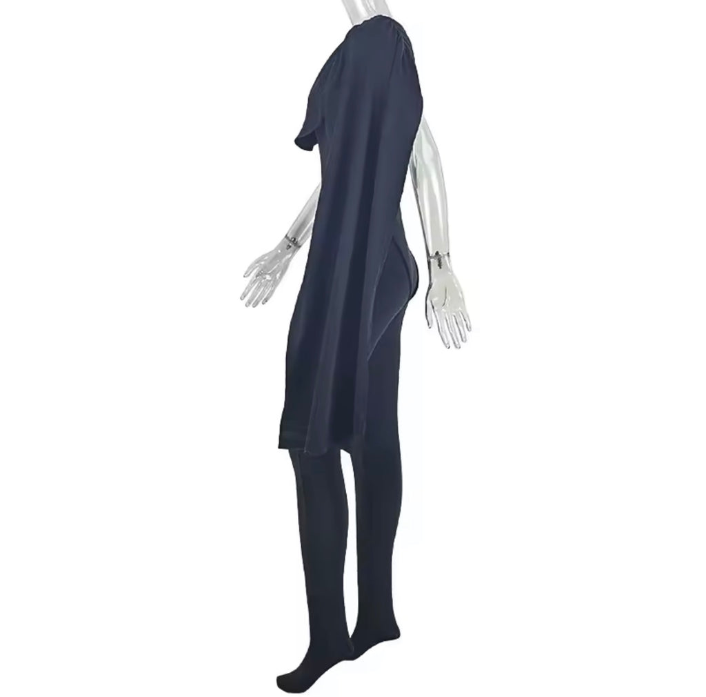 Draped Goddess Cape Jumpsuit  image 3