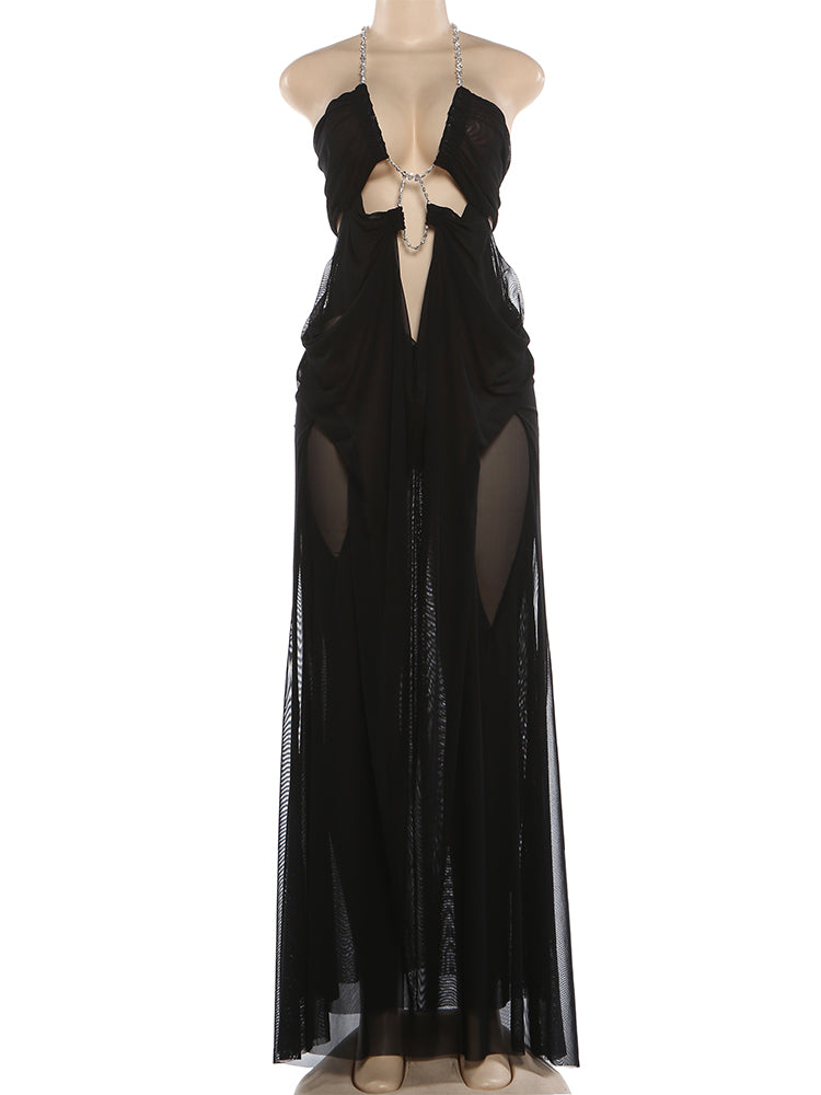 Enchanted Siren Sheer Maxi Dress  image 1