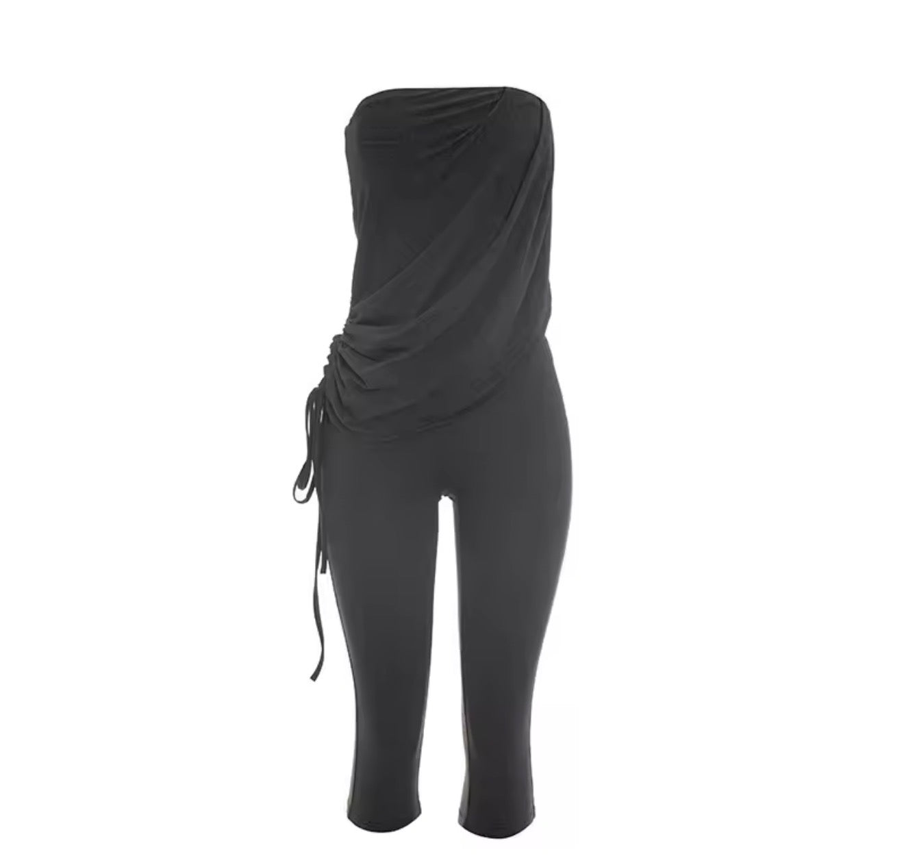 Sculpt & Slay Ruched Jumpsuit