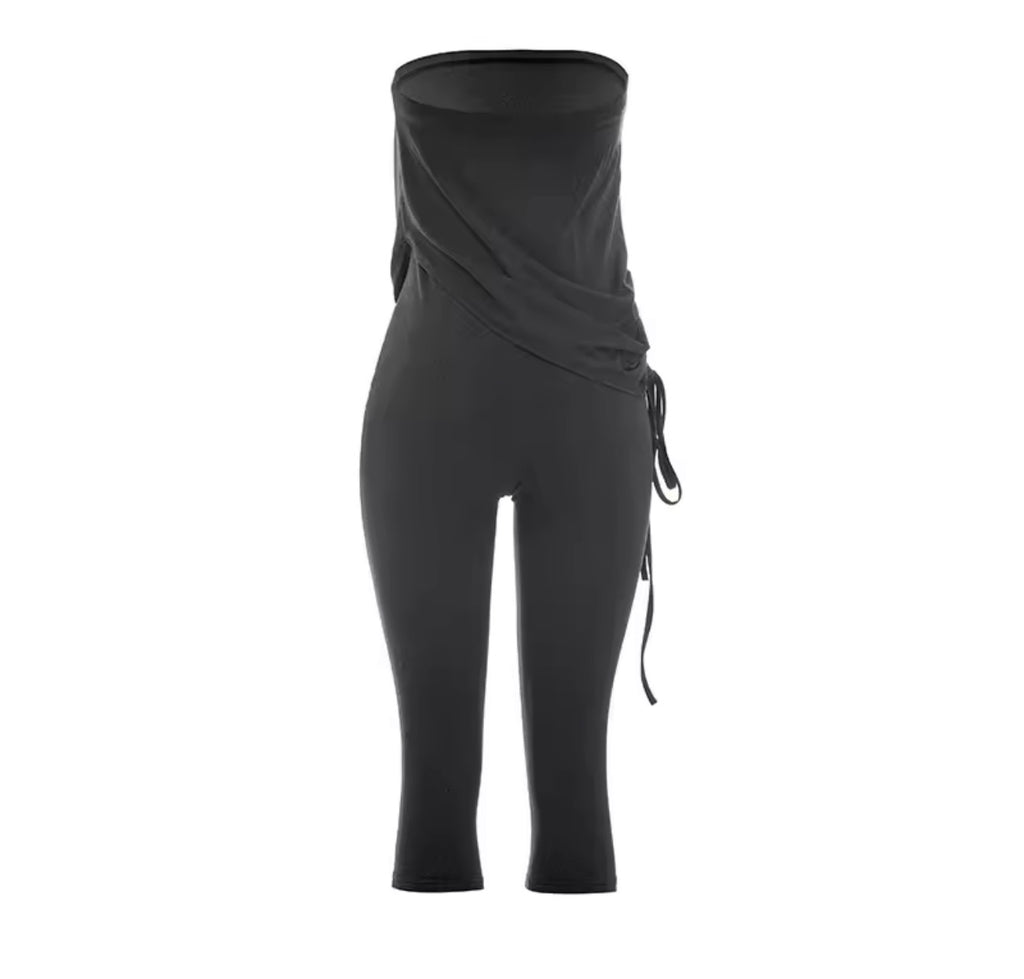 Sculpt & Slay Ruched Jumpsuit