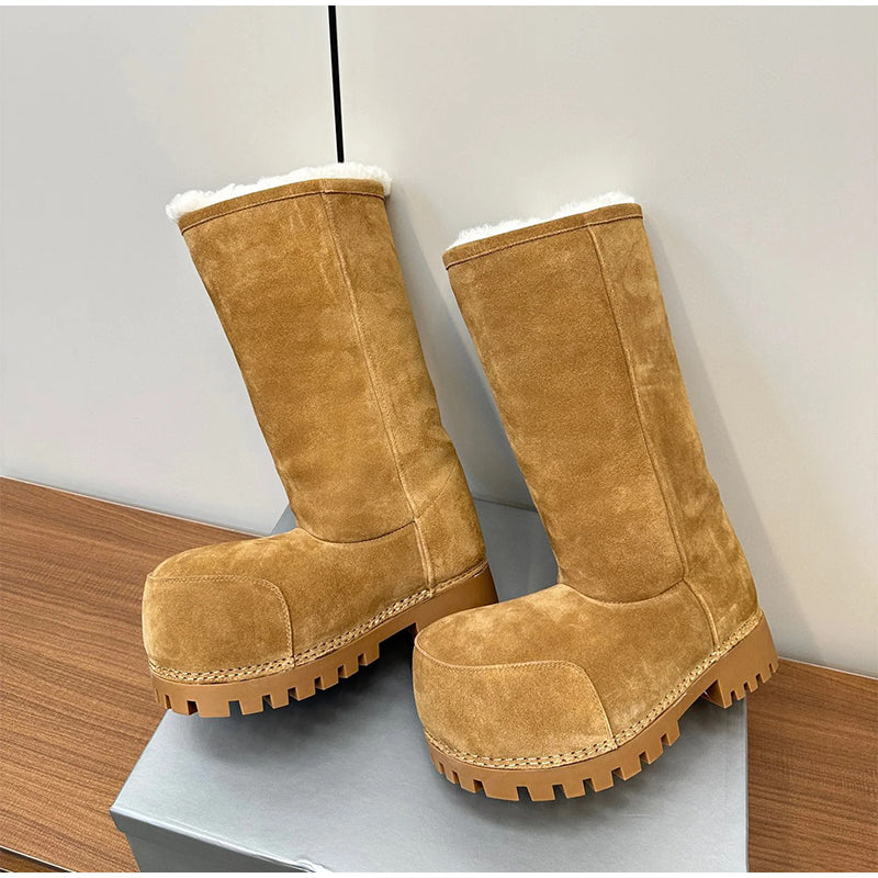 Cozy Luxe Platform Boots image 1