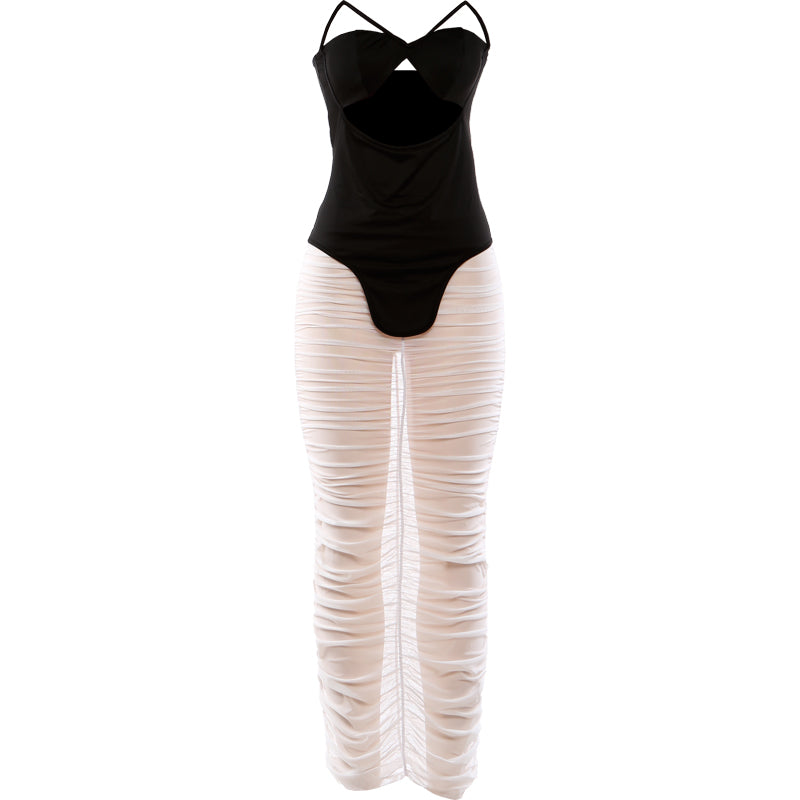 Sculpted Mesh Goddess 2-Piece Set  image 2