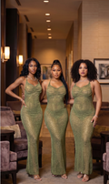 Olive Luxe Gown