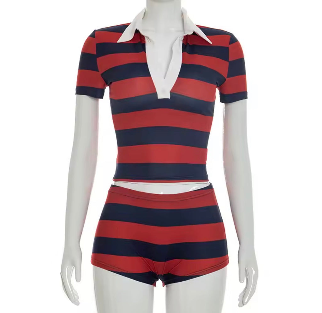 Varsity Muse Short Set