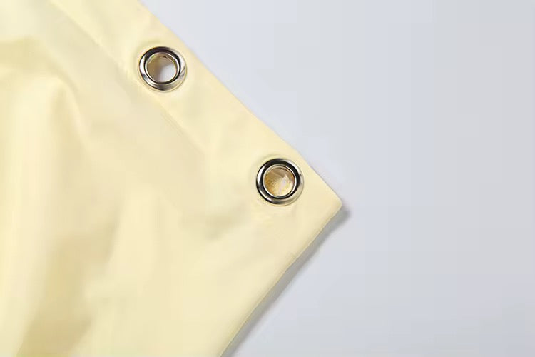 Golden Glow Ruched Mini Dress image 6