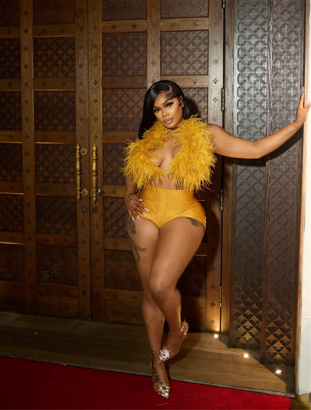 Feather Me Luxe Two-Piece Set image 5