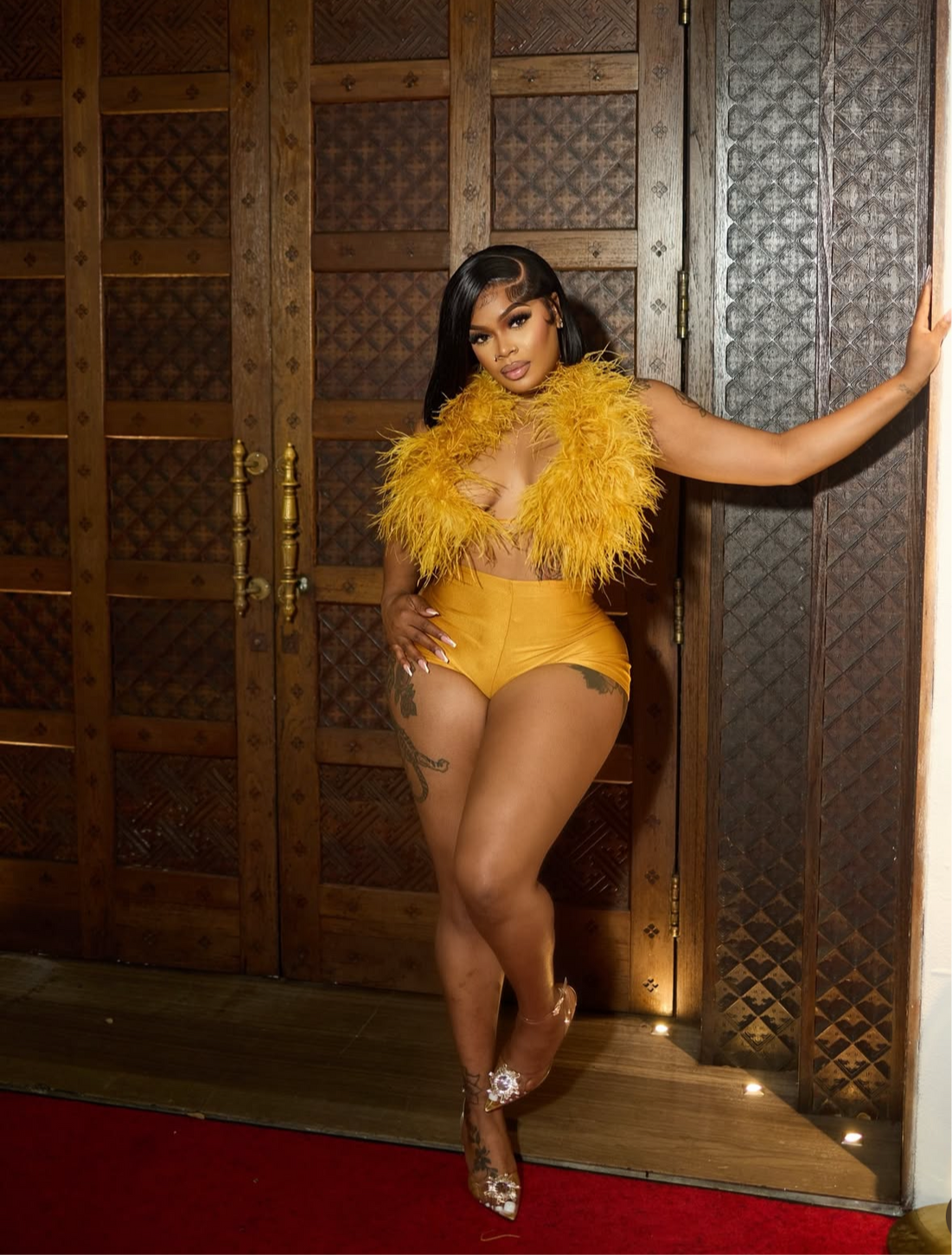 Feather Me Luxe Two-Piece Set image 5