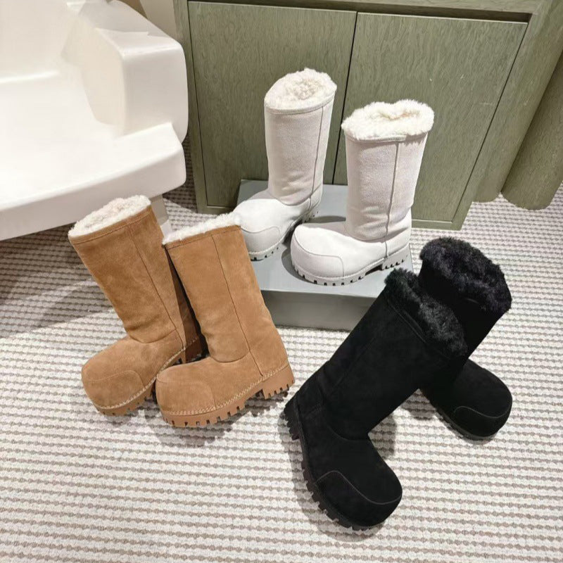 Cozy Luxe Platform Boots image 2