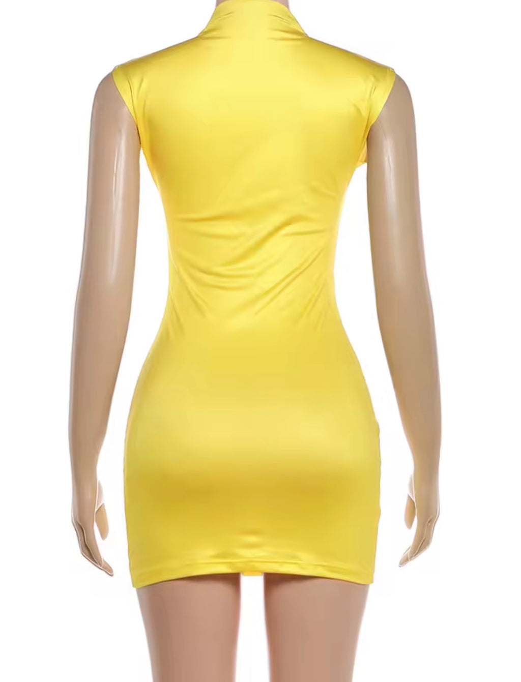 Golden Venom Mini Dress