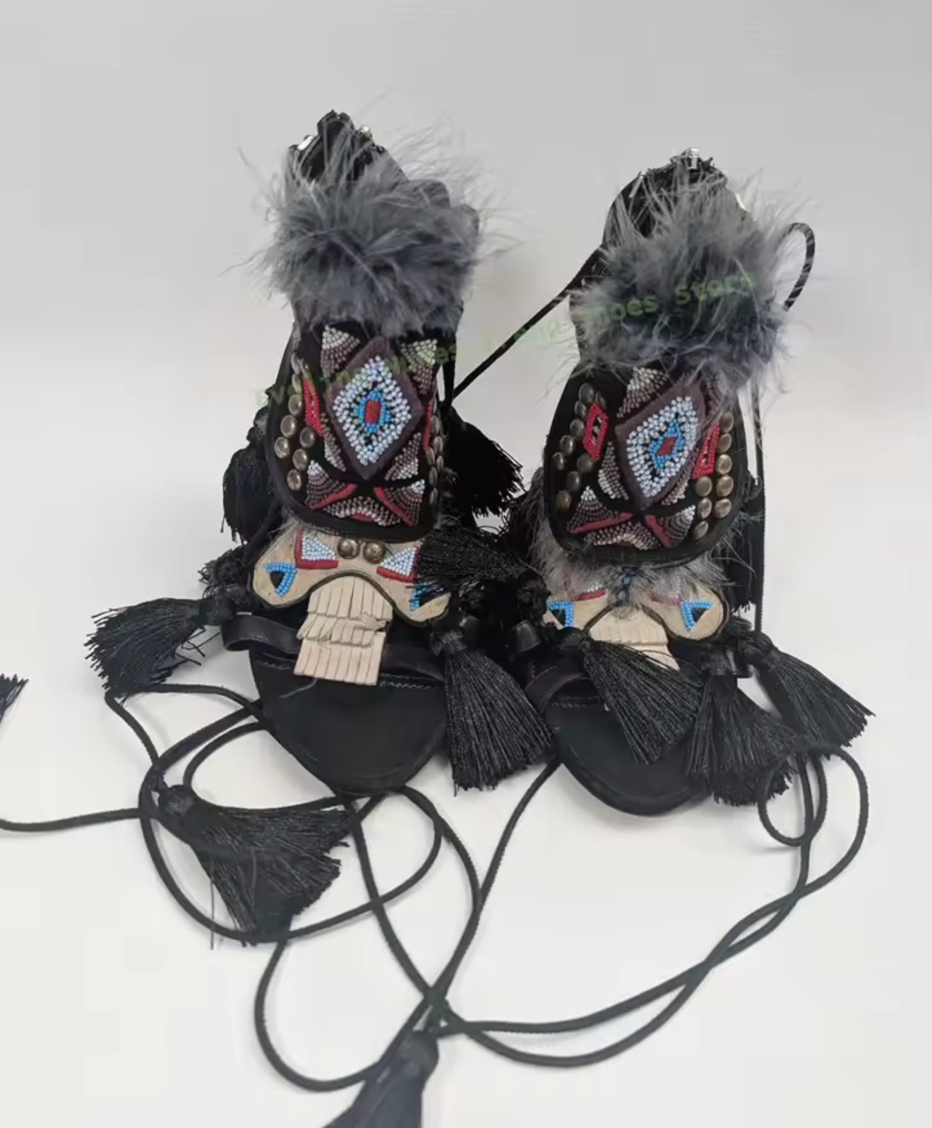 Tribal Luxe Gladiator Sandals (MADE TO ORDER) image 4