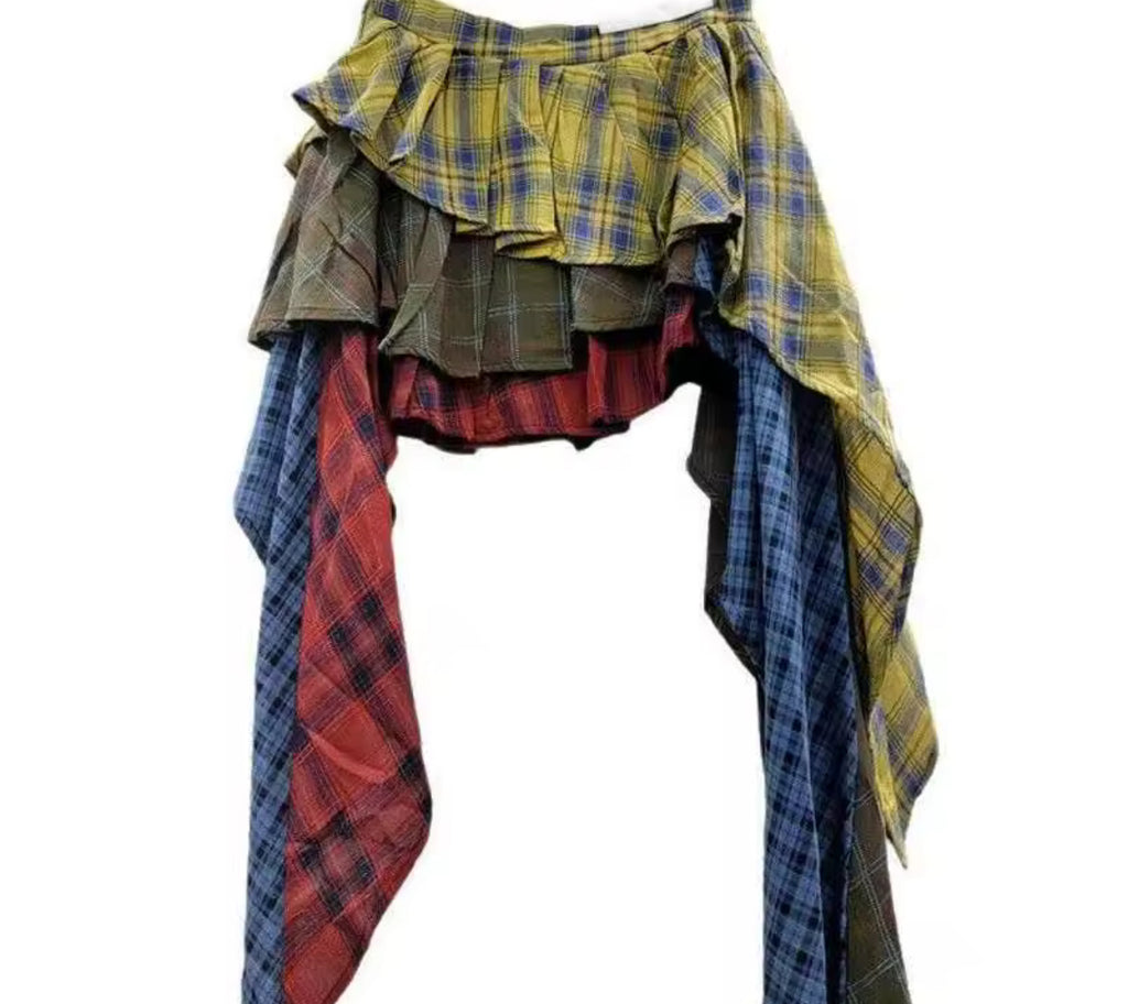 Riot Rhythm Plaid Skirt image 1