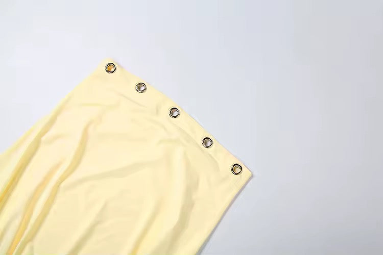 Golden Glow Ruched Mini Dress image 5