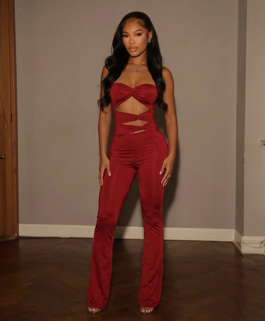 Scarlet Twist Hourglass Jumpsuit  image 0