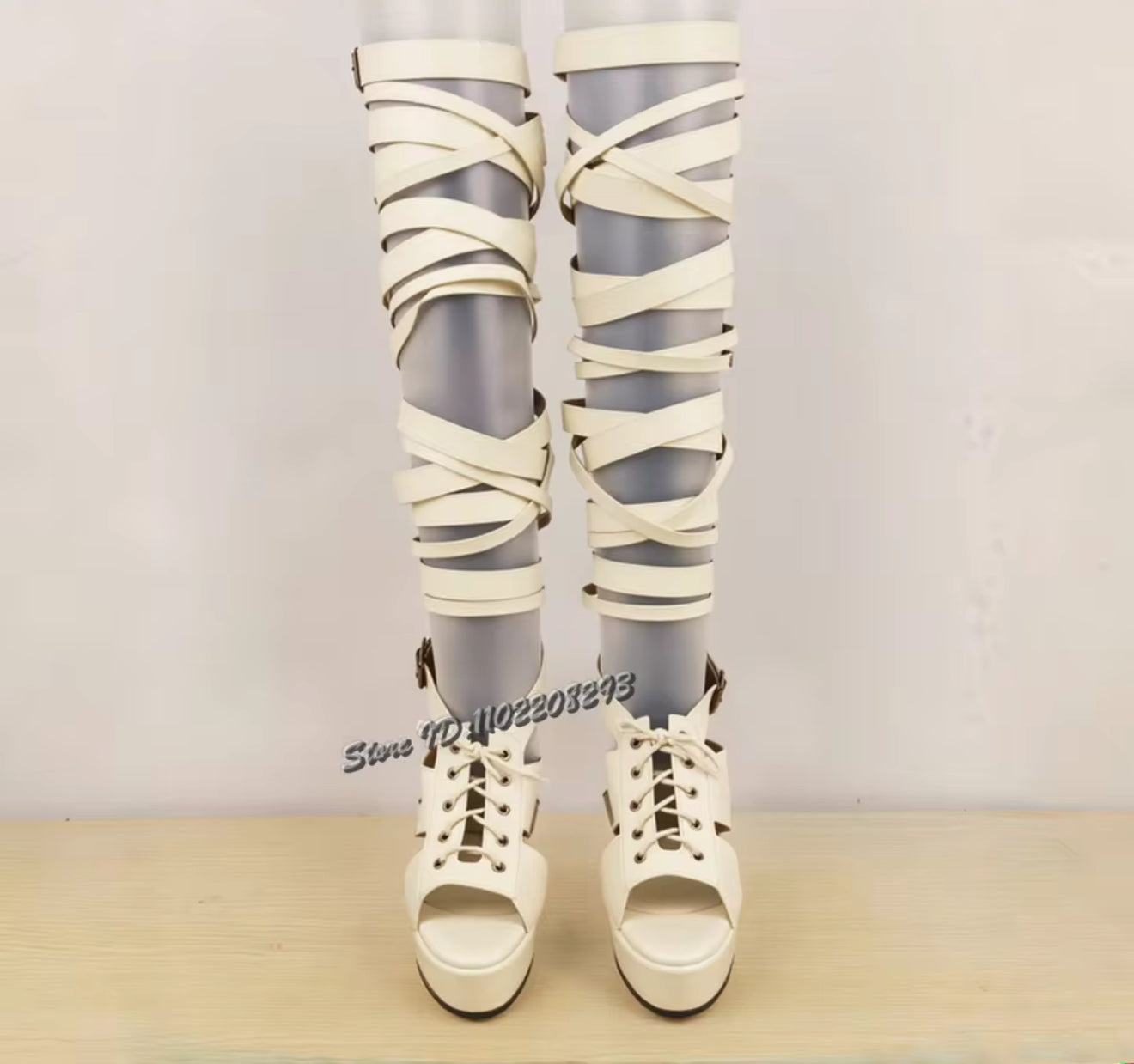 Strapped & Snatched Gladiator Heels image 7