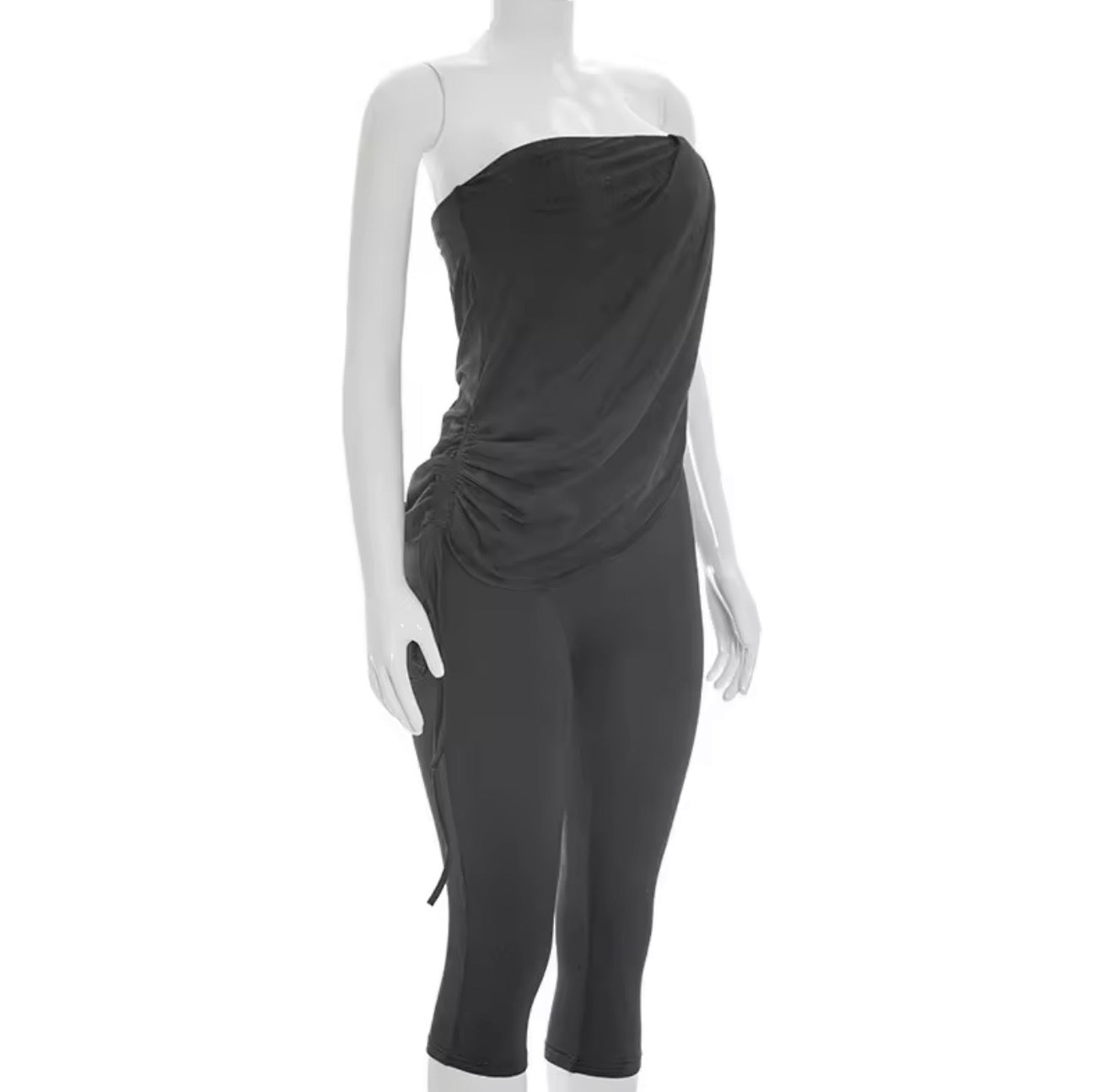 Sculpt & Slay Ruched Jumpsuit