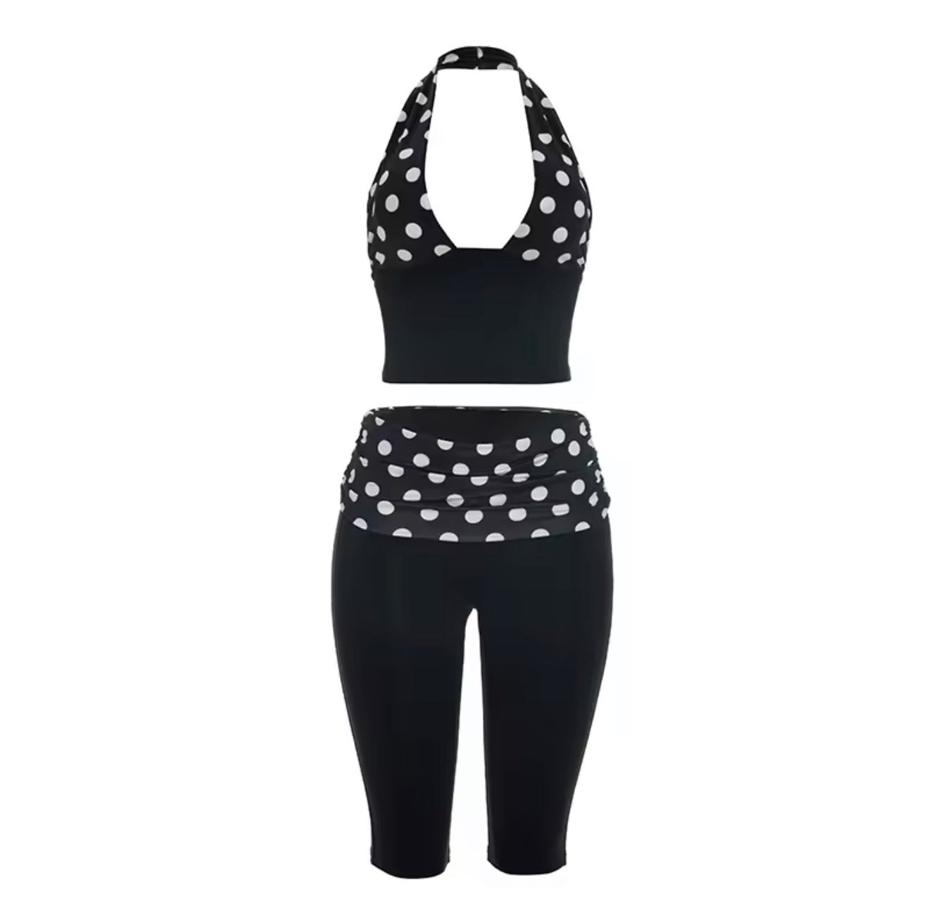 Polka Muse Capri Set