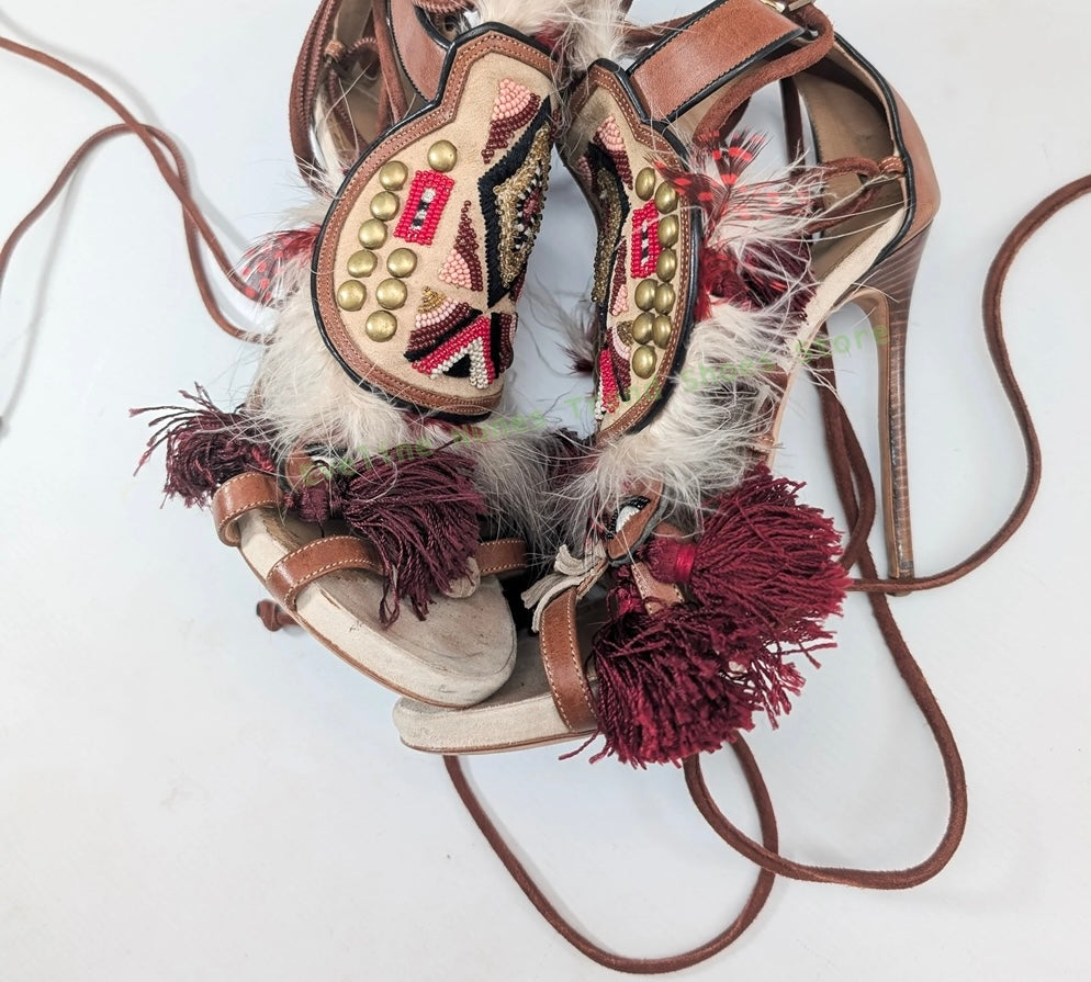 Tribal Luxe Gladiator Sandals (MADE TO ORDER) image 1