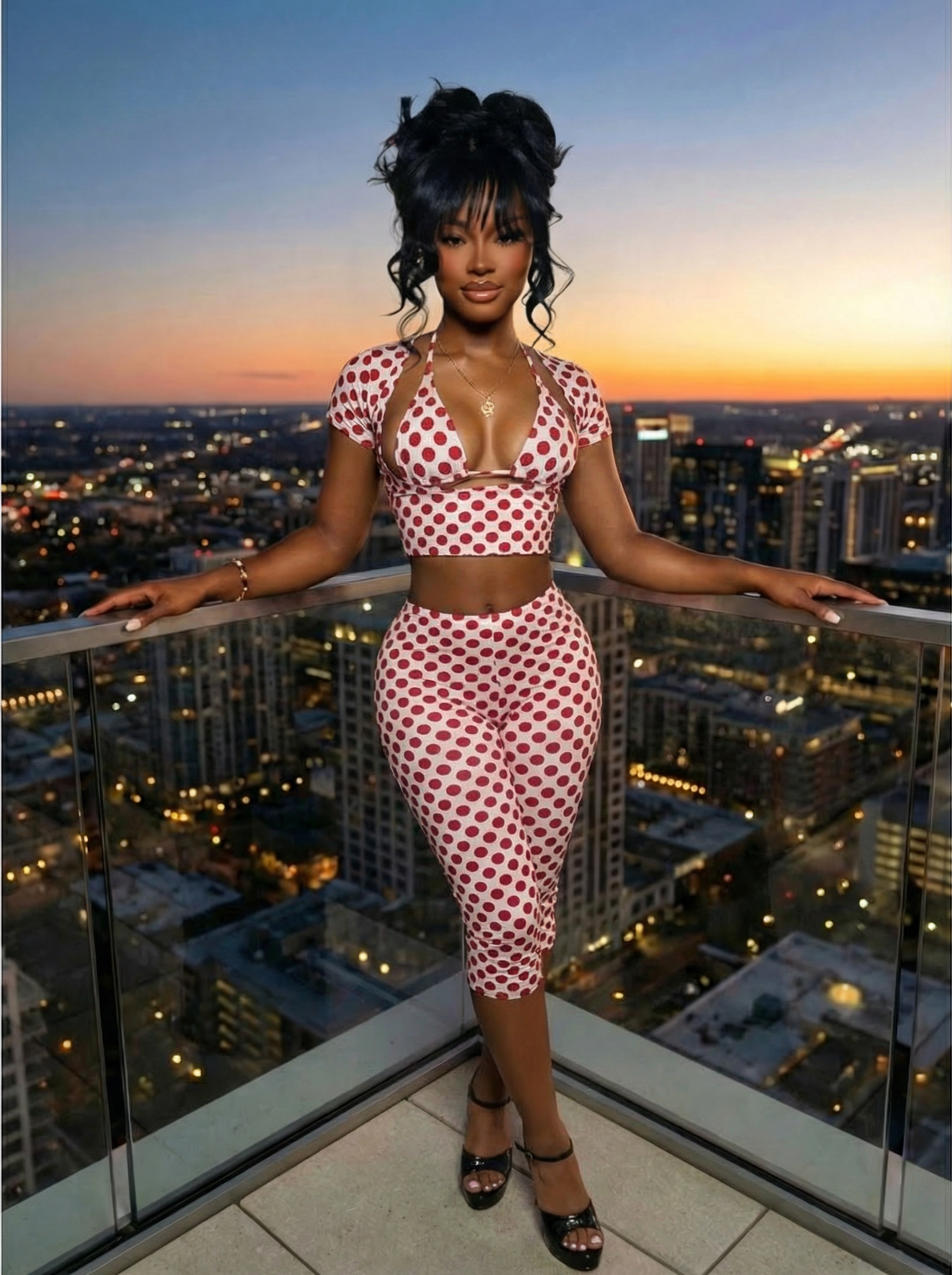 Sweet Spot 3-Piece Capri Set