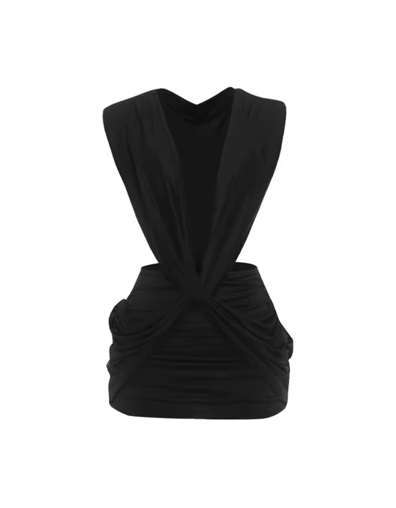 Soft Sculpture Mini Dress