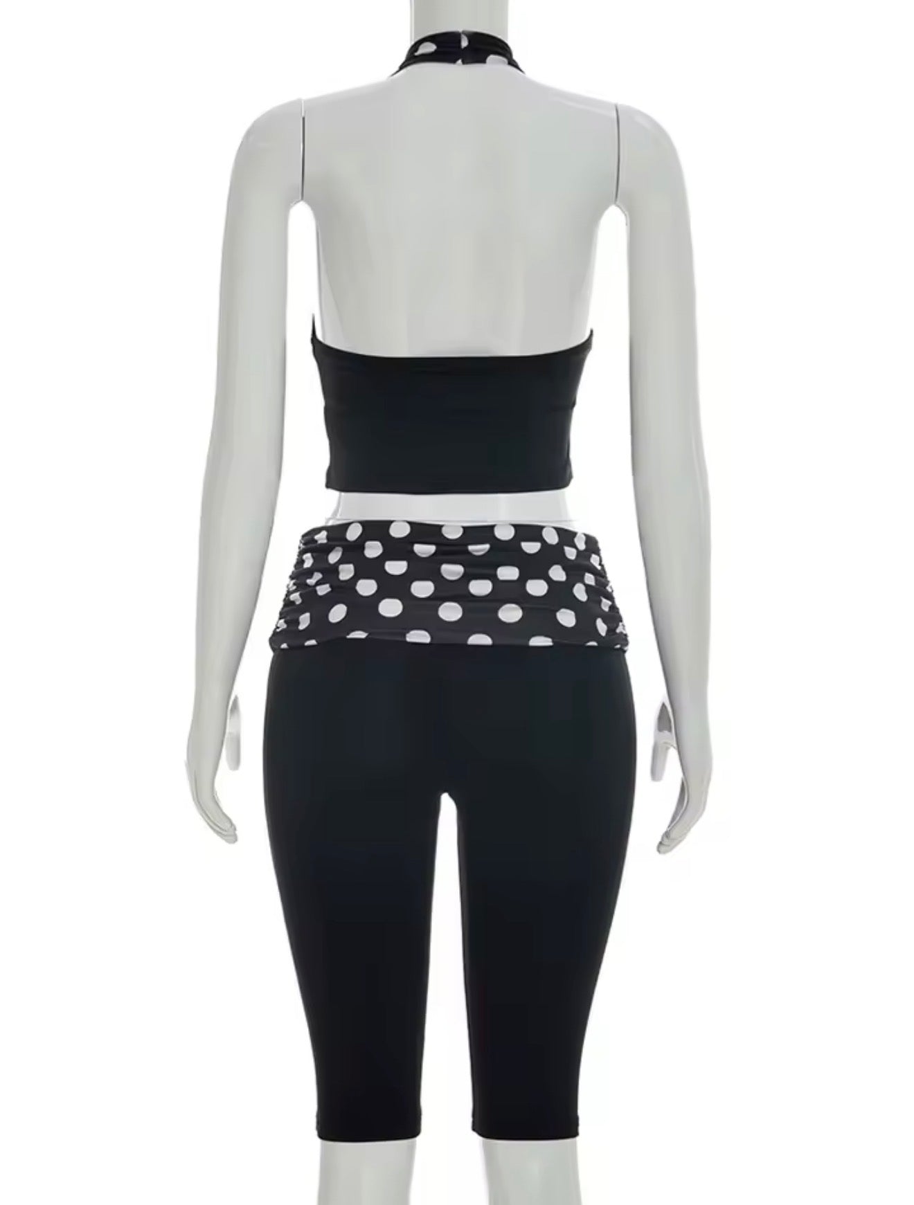 Polka Muse Capri Set