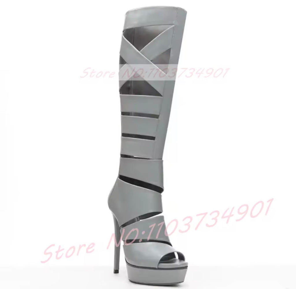 Dominatrix Knee-High Heels image 6