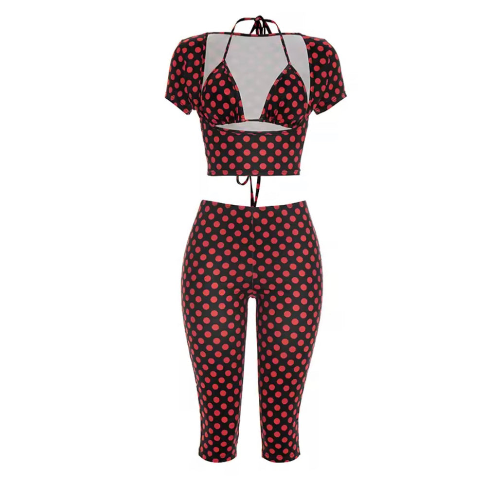 Sweet Spot 3-Piece Capri Set
