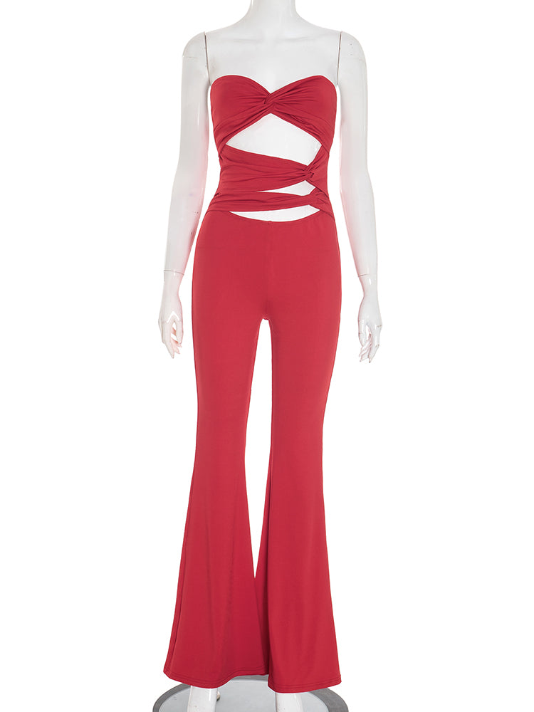 Scarlet Twist Hourglass Jumpsuit  image 1