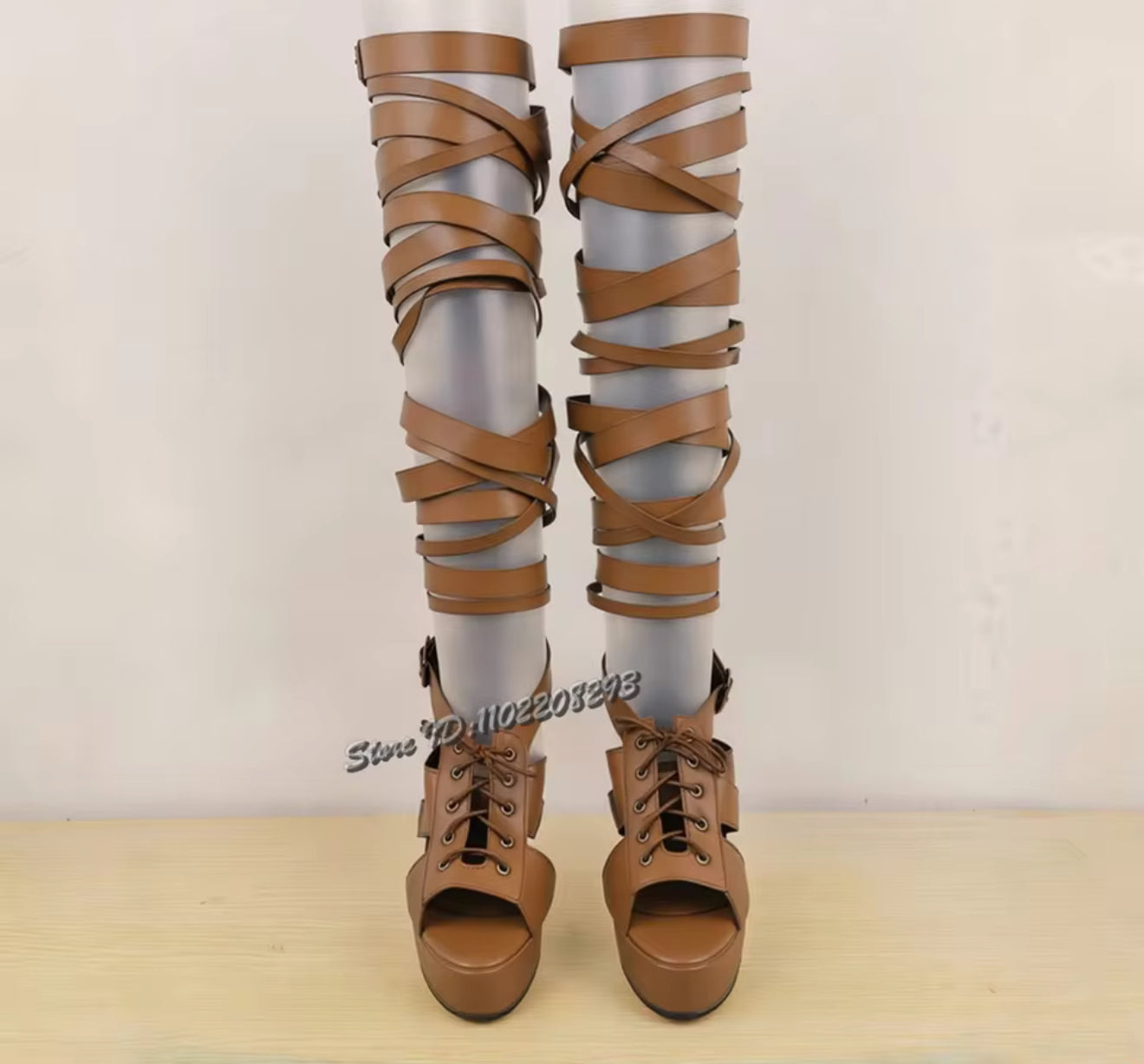Strapped & Snatched Gladiator Heels image 6