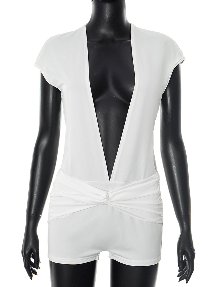 Deep Desire Plunge Romper image 1