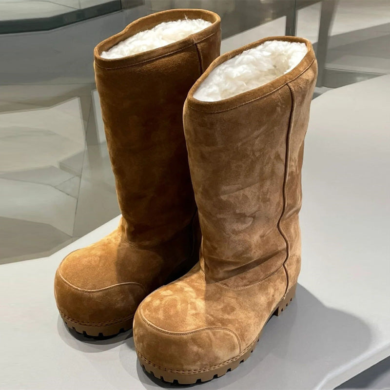 Cozy Luxe Platform Boots image 4