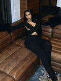 Midnight Crosscut Luxe Jumpsuit  image 0