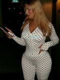 Polka Dot Passion Zip-Up Set image 0