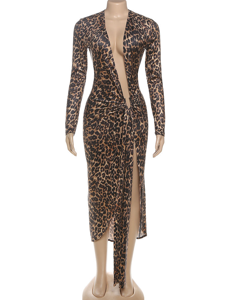 Wild Instincts Leopard Dress image 1