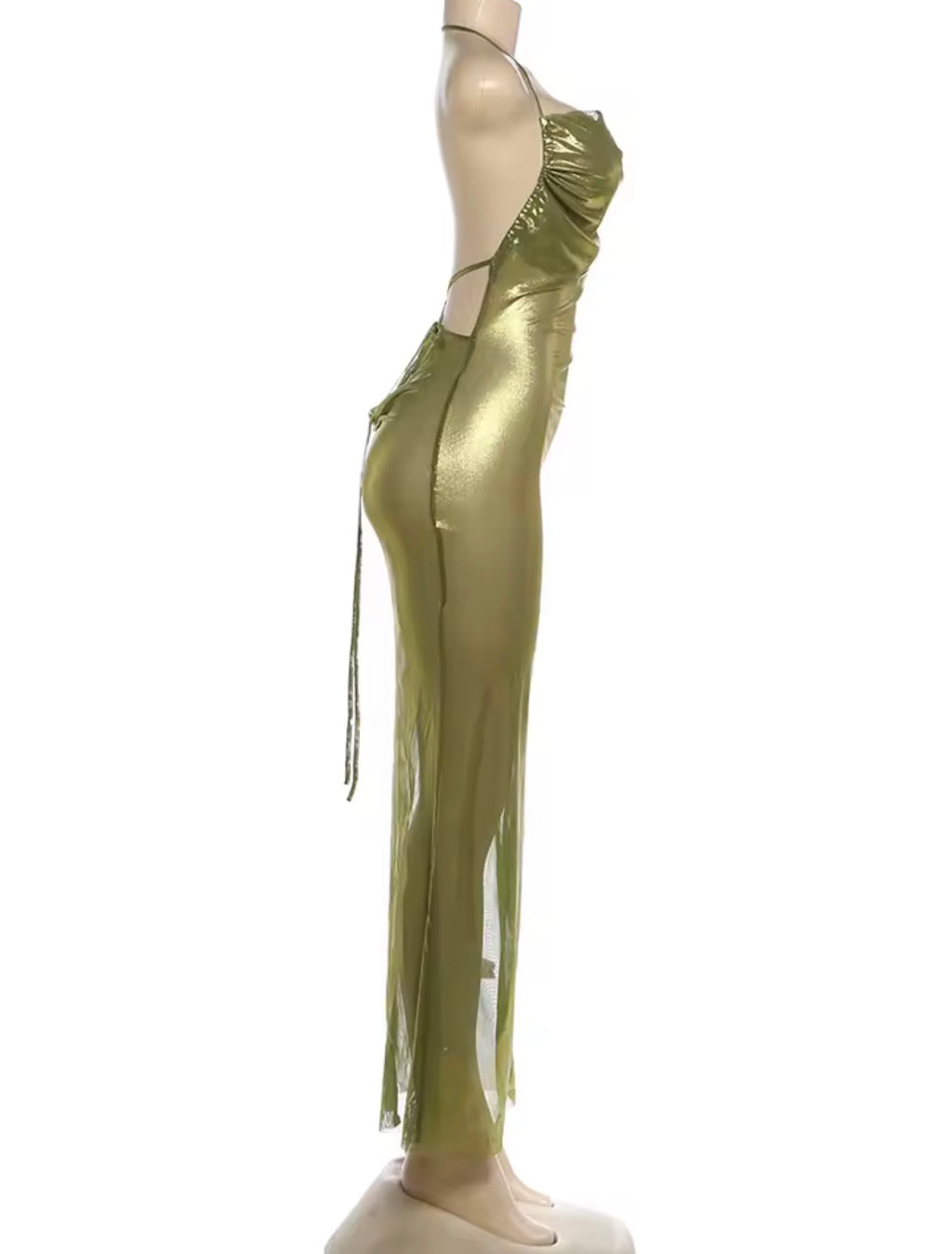 Olive Luxe Gown