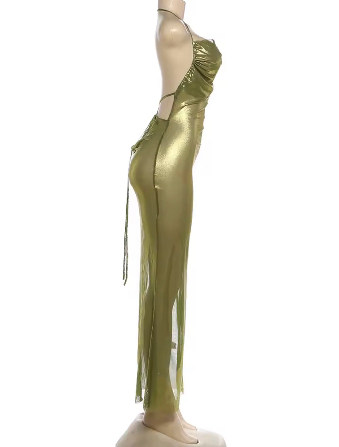 Olive Luxe Gown