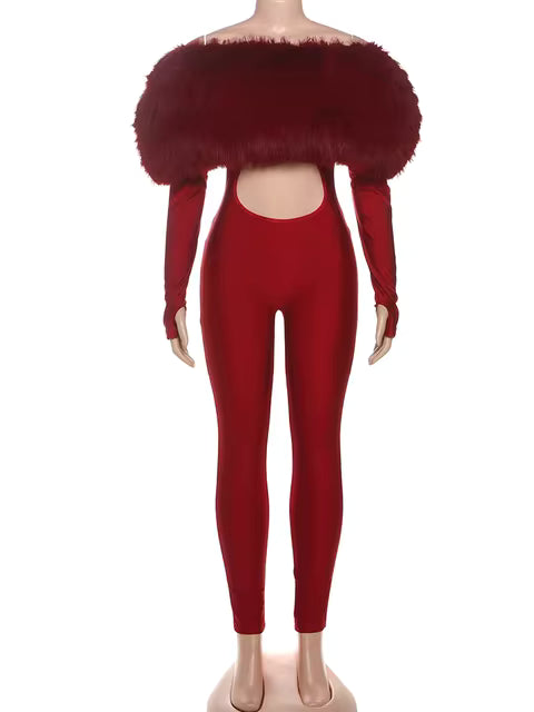 Crimson Seduction Jumpsuit image 1