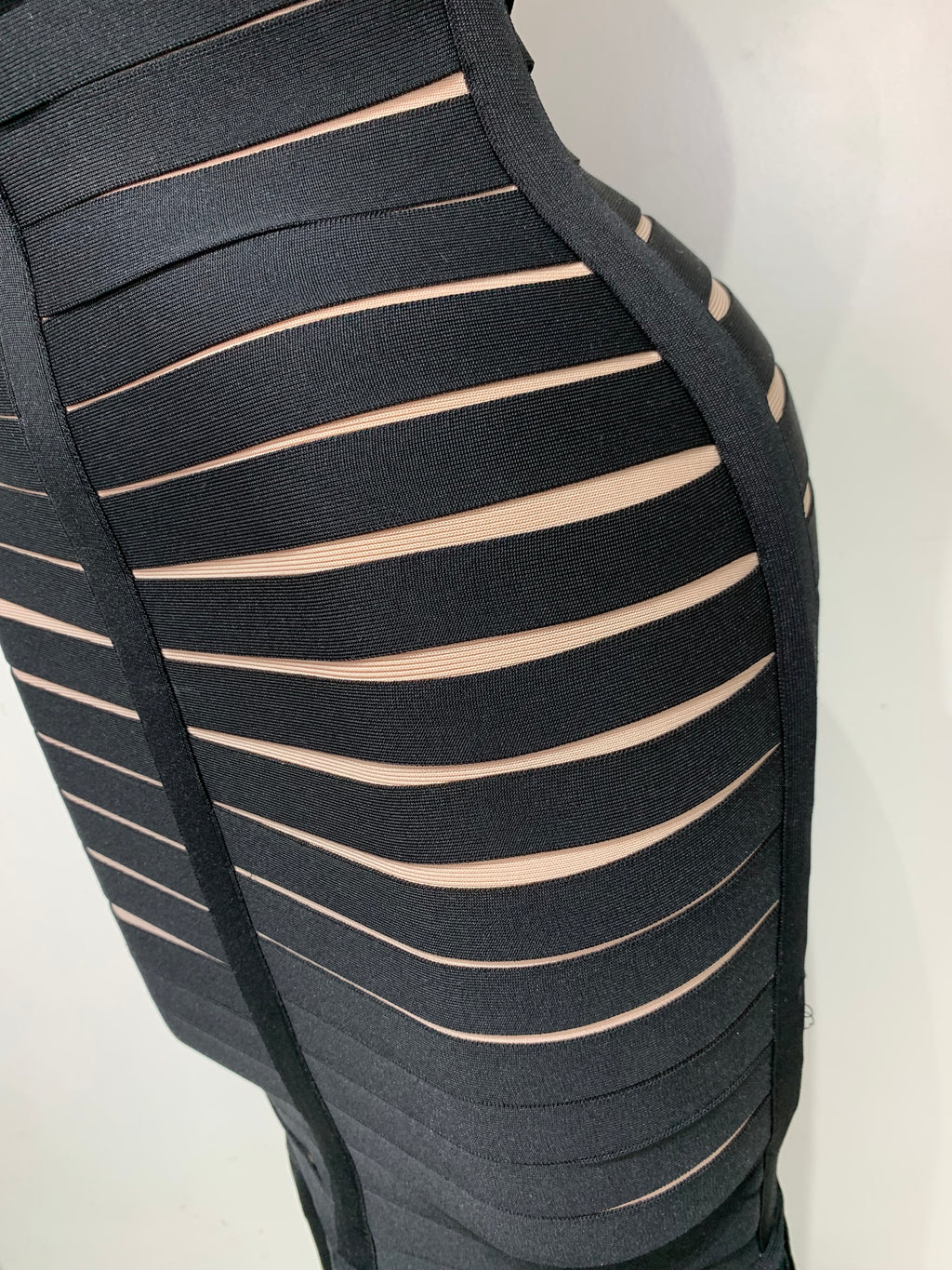 Midnight Fringe Seduction Maxi Dress  image 5