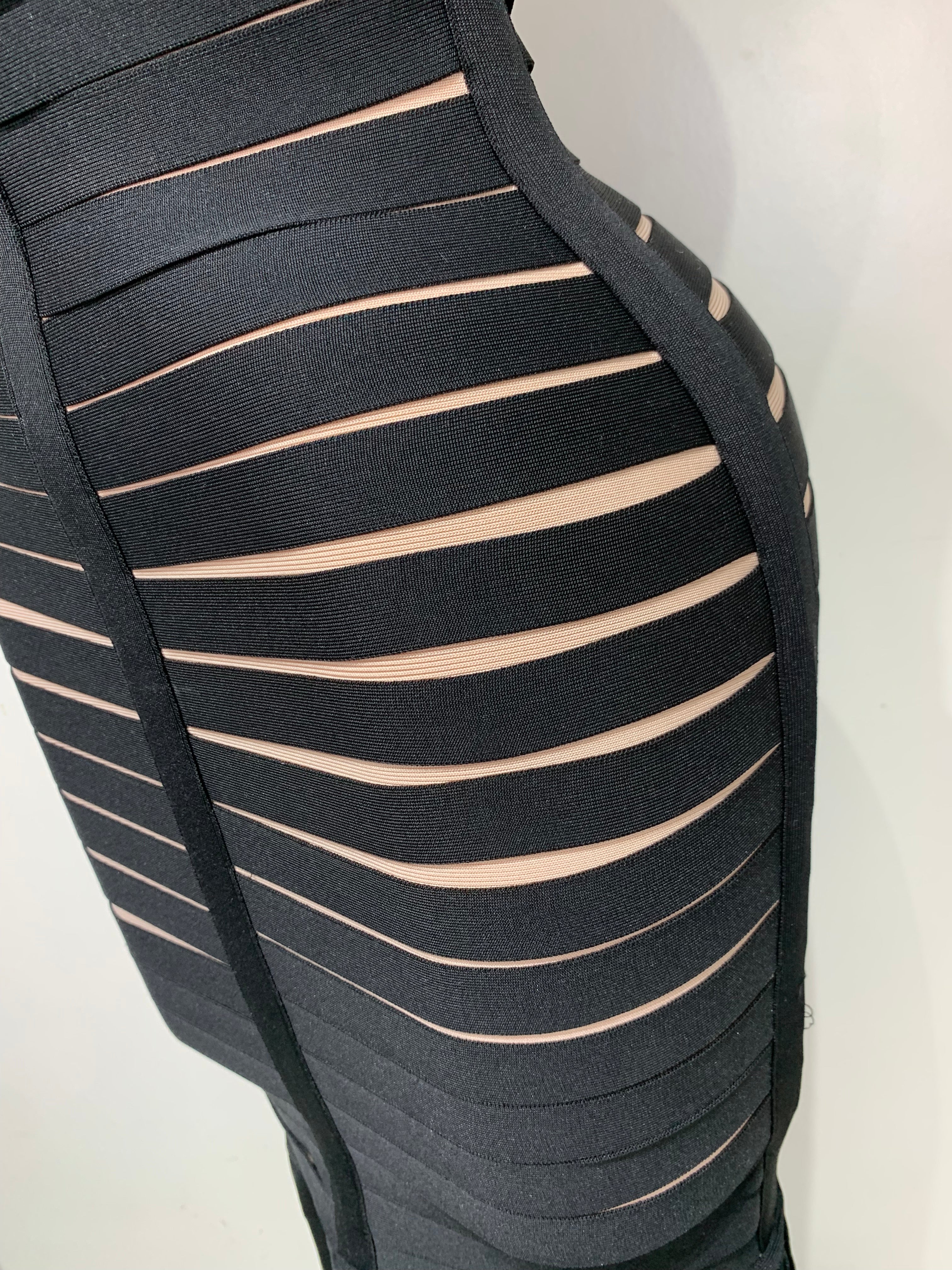 Midnight Fringe Seduction Maxi Dress  image 5