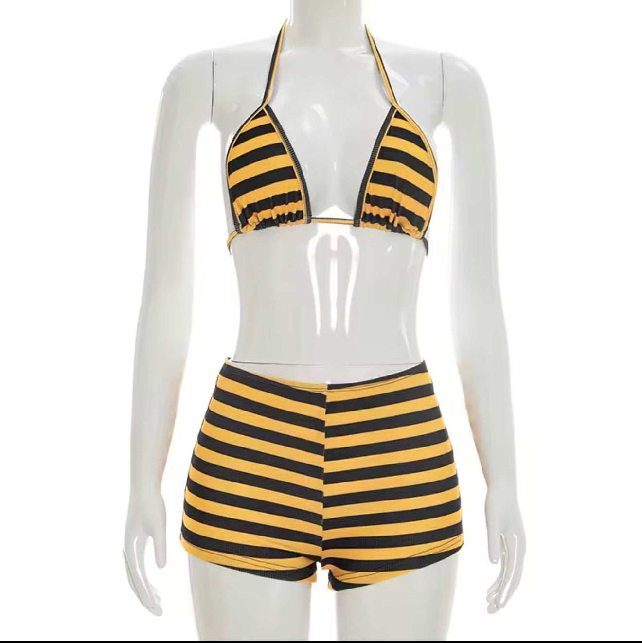 Fast Lane Stripe Short Set