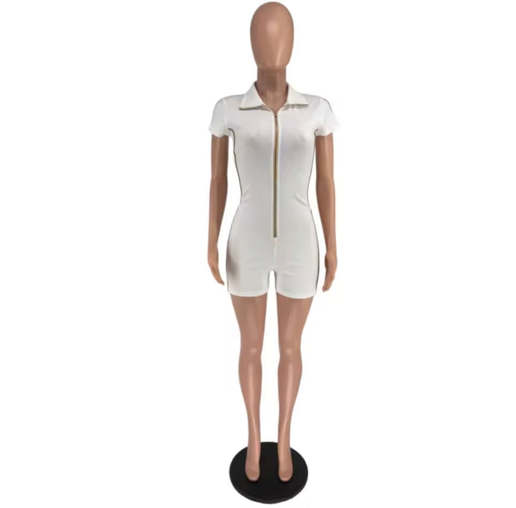 Fast Lane Zip Romper