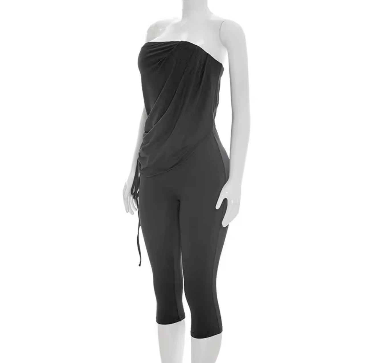 Sculpt & Slay Ruched Jumpsuit