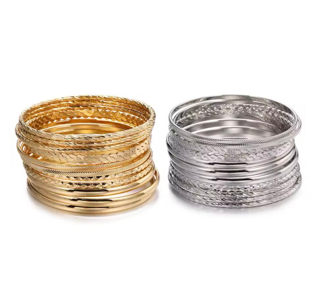 Golden Hour Bangle Set