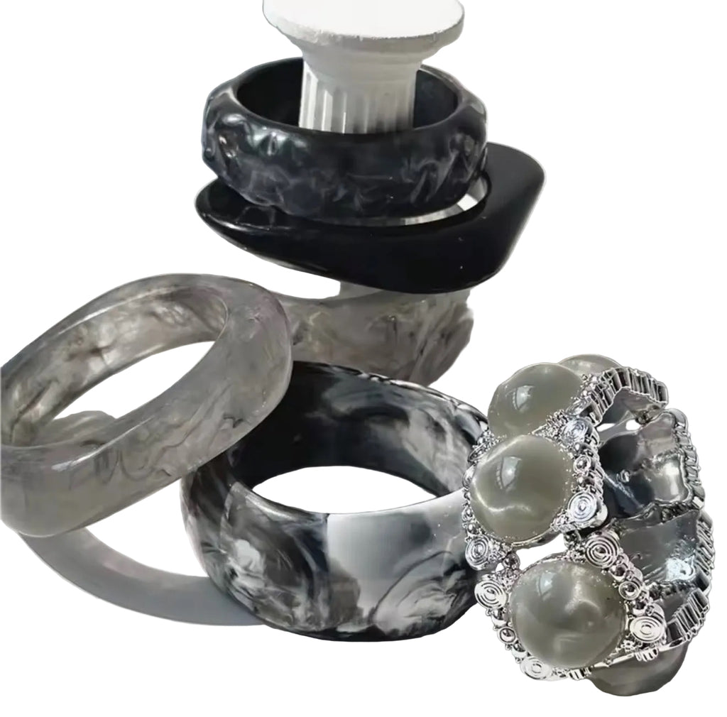 Midnight Marble Stack