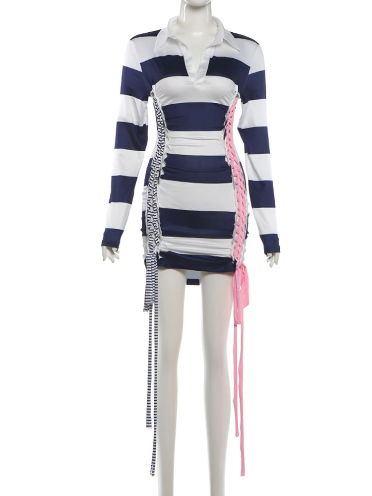 The Varsity Luxe Mini Dress